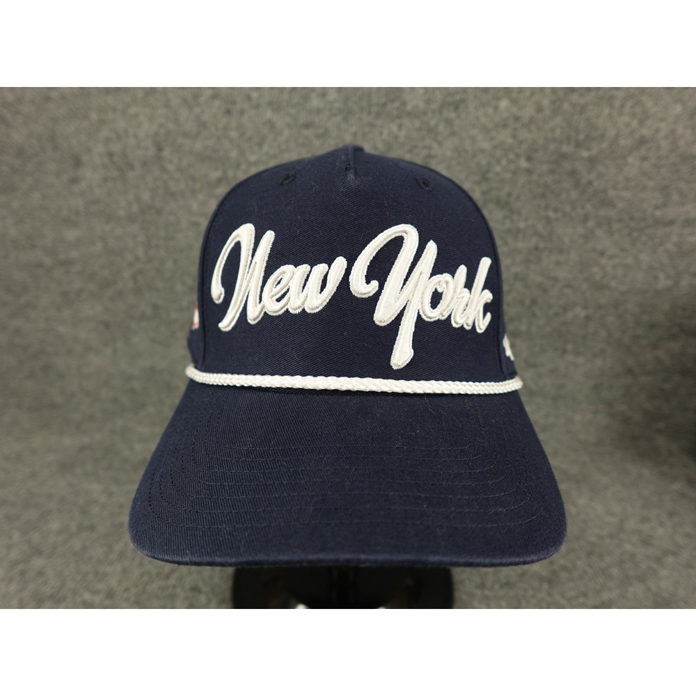 '47 Brand New York Yankees Hat Mens OSFA‎ Navy Blue Rope Snapback Cap